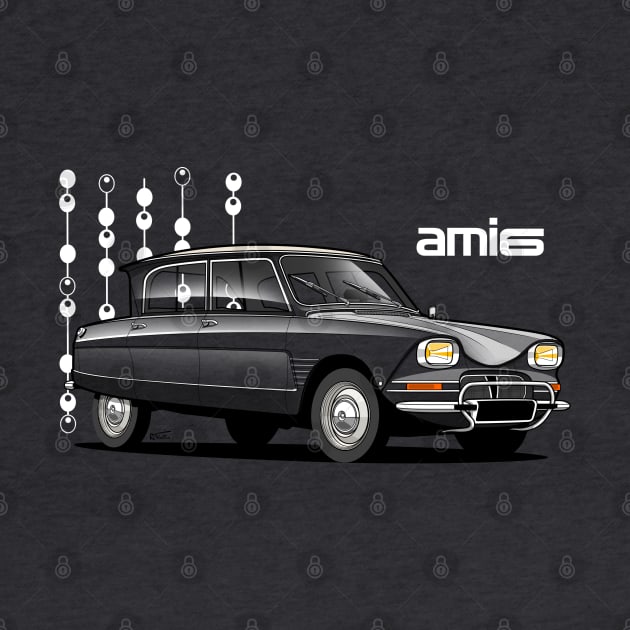 Ami 6 transparent illustration by RJW Autographics